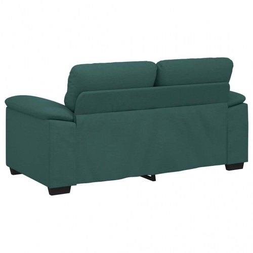 2-personers sofa 120 cm stof mørkegrøn