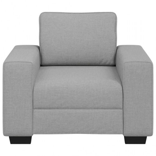 Sofastol 55 cm stof skygrå