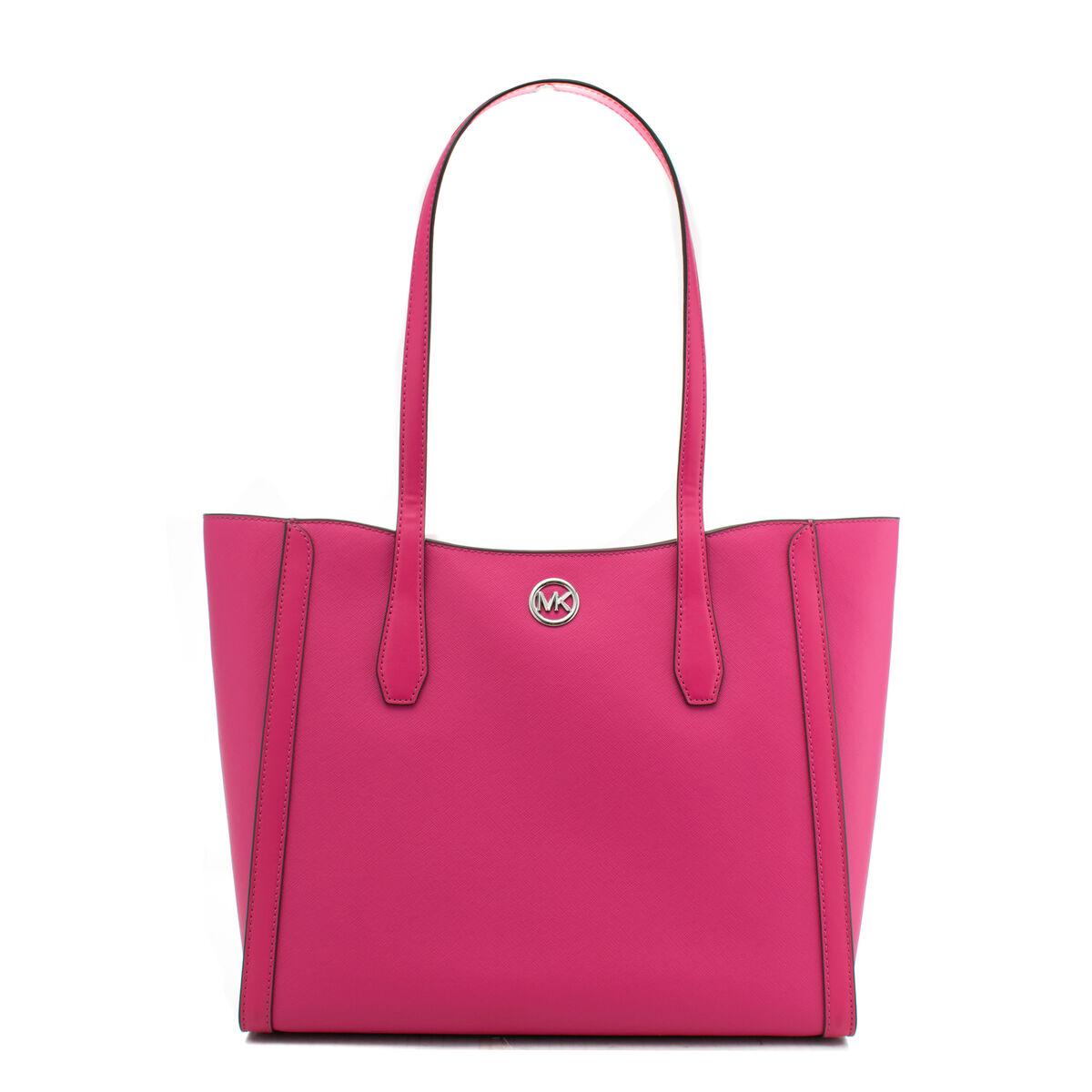 Skuldertaske Michael Kors Leida Pink 34 X 29 X 12 Cm
