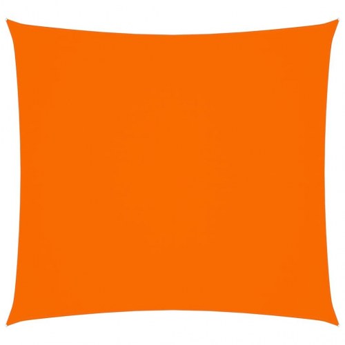 Solsejl 4,5 × 4,5 m firkantet i oxfordstof - orange