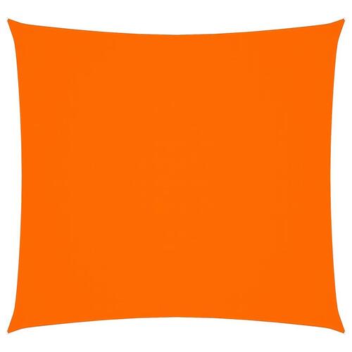 Solsejl 5x5 m firkantet oxfordstof orange