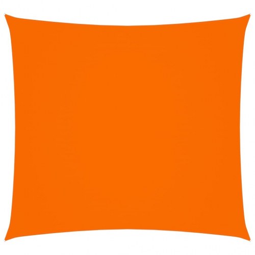 Solsejl 4×4 m firkantet i oxfordstof - orange