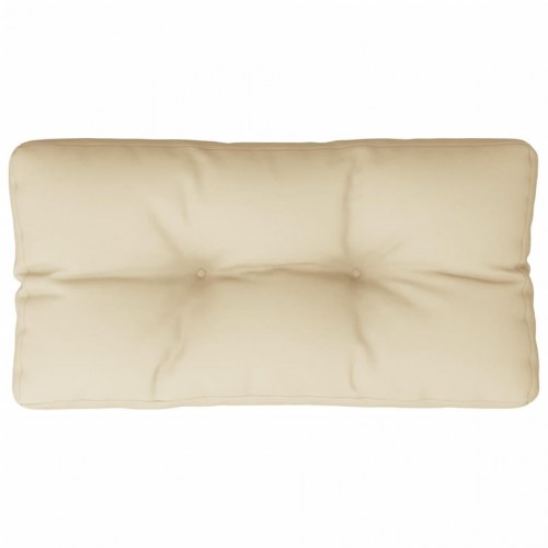 Pallehynde 70 × 40 × 12 cm i stof - beige