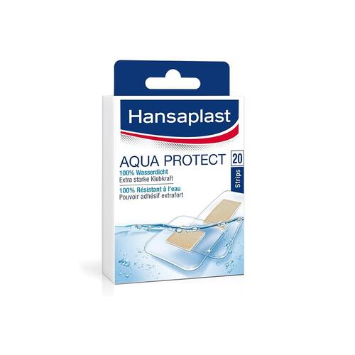 Pensos Resistentes à Água Hansaplast Aqua Protect Gennemsigtig