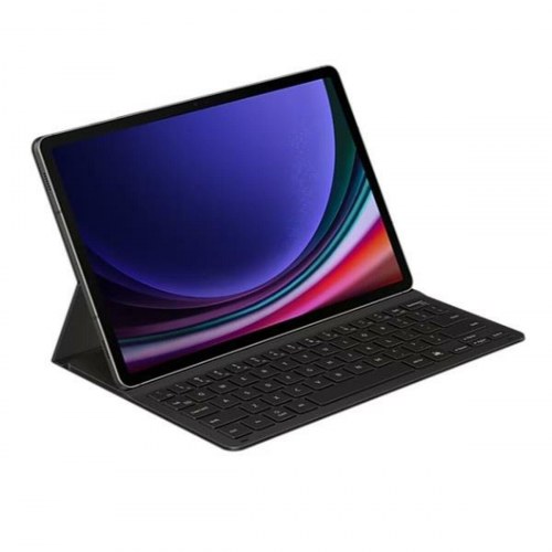 Case til tablet og tastatur Samsung EF-DX720BBEGES Sort