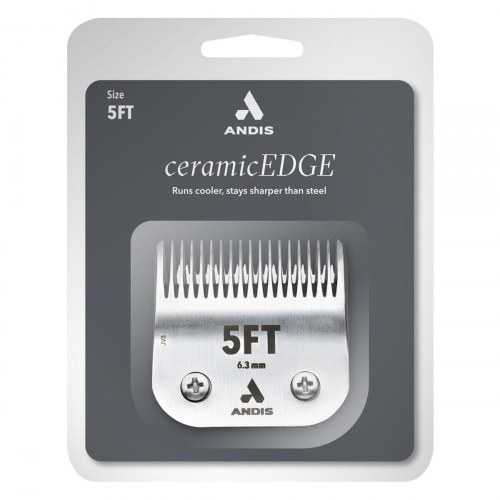 Andis udskifteligt barberblad 5FT - rustfrit stål, sølv