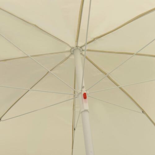 Strandparasol 300 cm sandgul