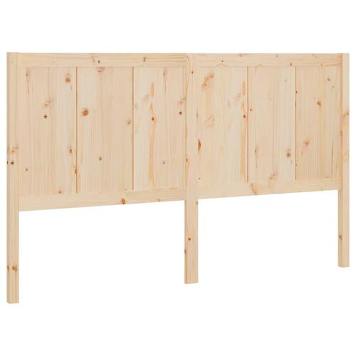 Sengegærde 140,5x4x100 cm massivt fyrretræ