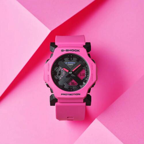 Casio G-Shock GA-2300-4AER unisex armbåndsur - pink