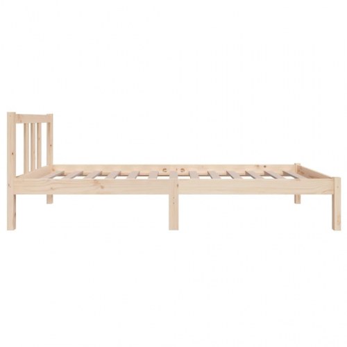 Sengeramme i massivt fyrretræ 75 x 190 cm