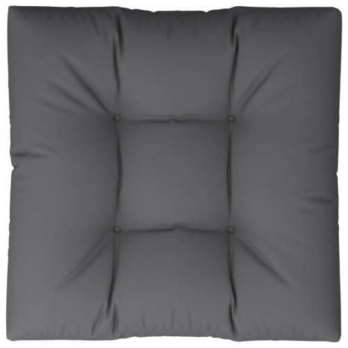 Pallehynde 80 x 80 x 12 cm - antracitgrå