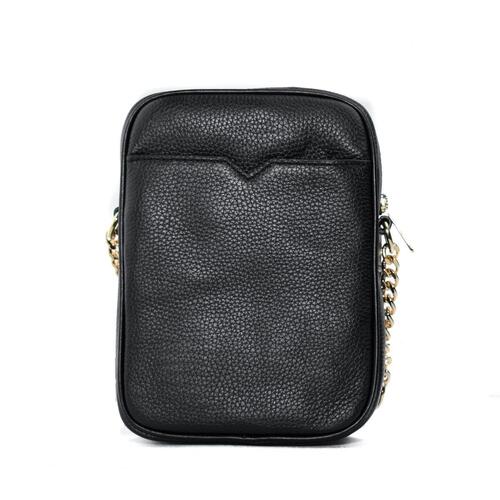 Skuldertaske Michael Kors 35H3GTVC2L-BLACK Sort 20 x 15 x 8 cm