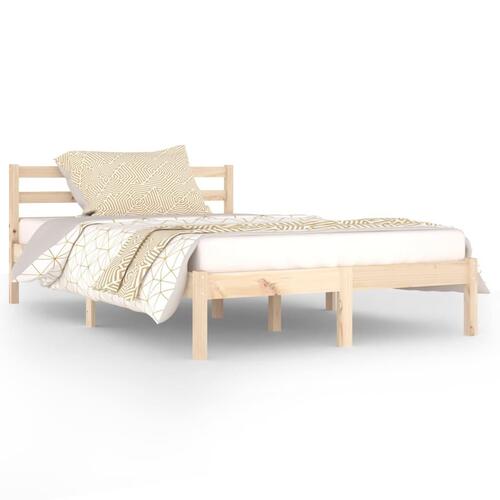 Sengeramme 120x200 cm massivt fyrretræ (OUTLET A)