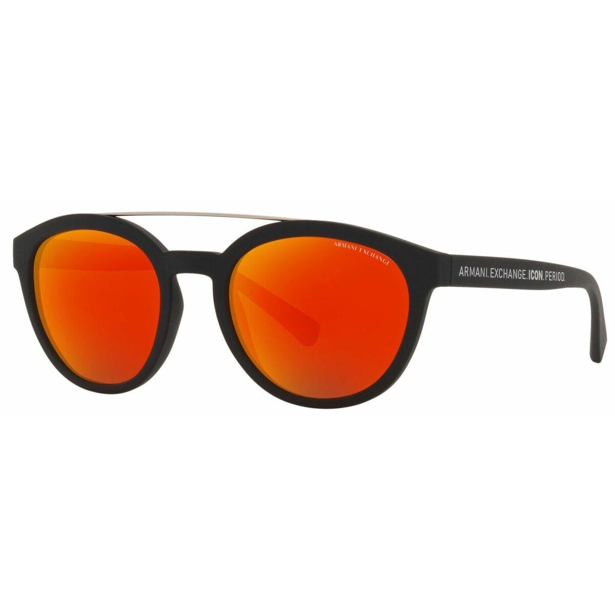 Armani Exchange Ax4118s 80786q Solbriller Orange Spejl