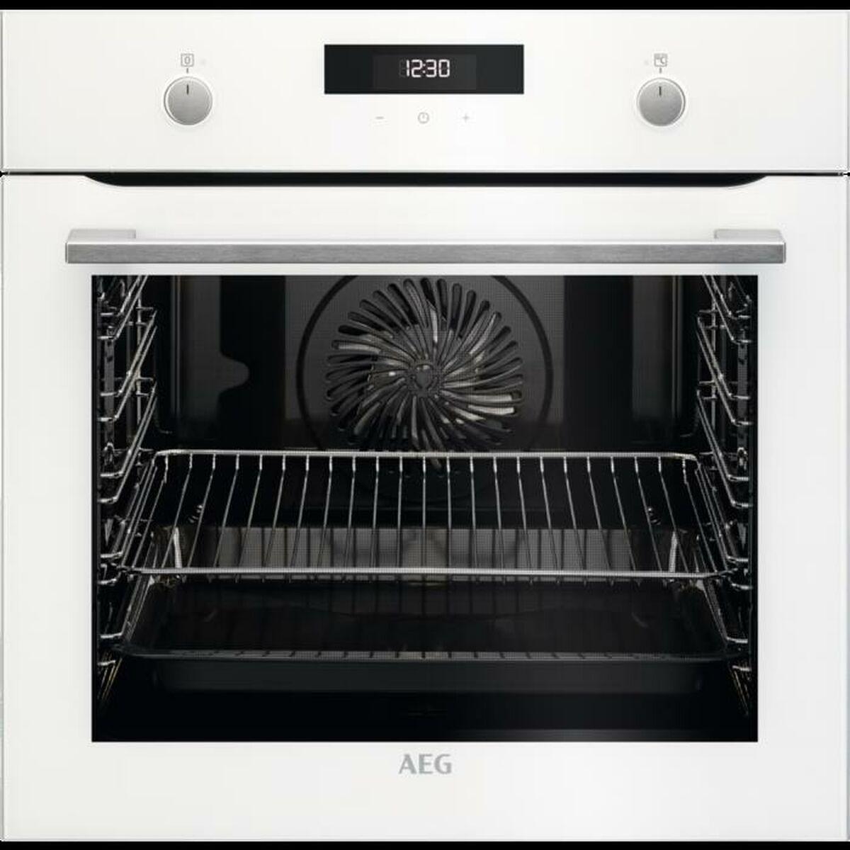 Indbygningsovn AEG BEK435120W - 71 l, 3.000 W, A+