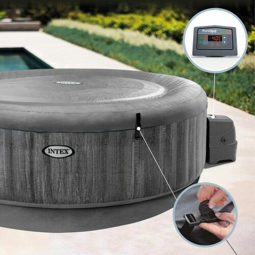 Oppustelig Pool Intex 220-240 V Jacuzzi 196 x 71 cm