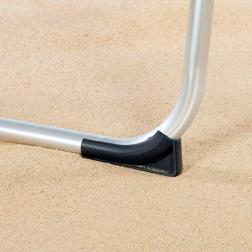 Liggende lounder Colorbaby tekstil Aluminium Blå Hvid 149 x 49 x 78 cm