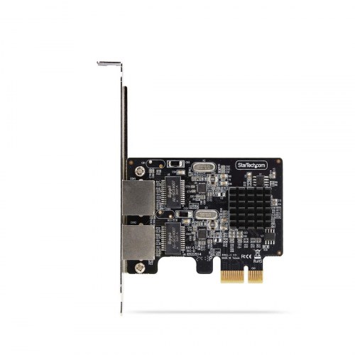Netværkskort StarTech ST1000SPEXD4T - PCI Express, 2x RJ45, 10/100/1000 Mbps