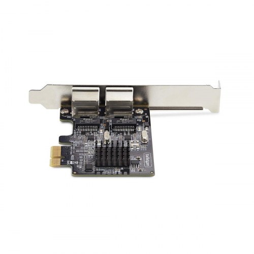Netværkskort StarTech ST1000SPEXD4T - PCI Express, 2x RJ45, 10/100/1000 Mbps