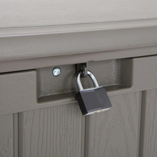 Hyndeboks til haven Lifetime brun 440 l - 127 × 64 × 67 cm