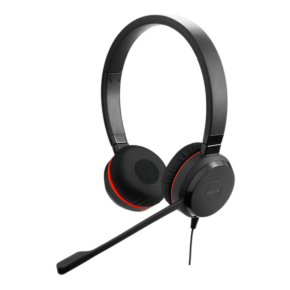 Hovedtelefoner med mikrofon GN Audio 5399-829-369 - sort USB on-ear billede