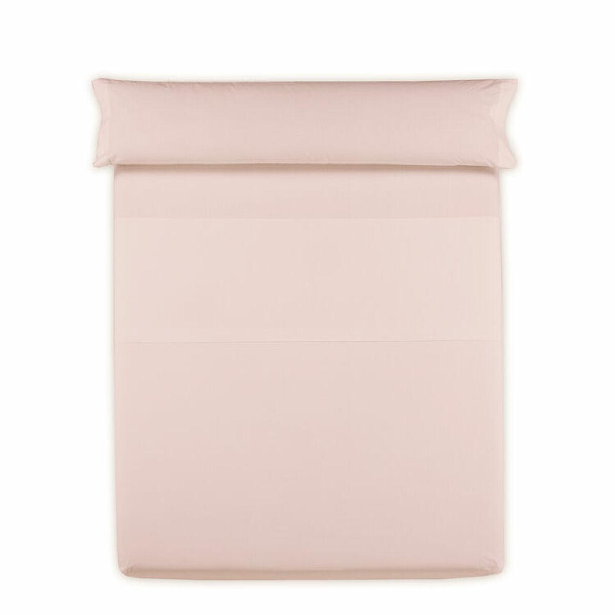 Fladt lagen 180 cm - Nude (100 % bomuld)