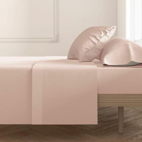 Fladt lagen 180 cm - Nude (100 % bomuld)