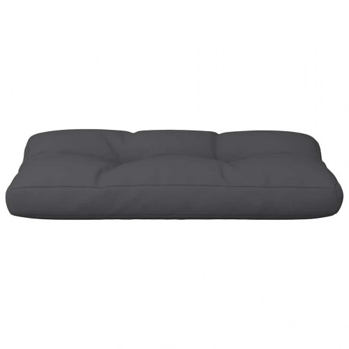 Pallehynde 80 × 40 × 12 cm - stof, sort