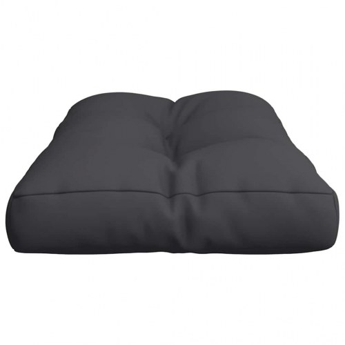 Pallehynde 80 × 40 × 12 cm - stof, sort