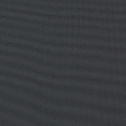 Pallehynde 80 × 40 × 12 cm - stof, sort