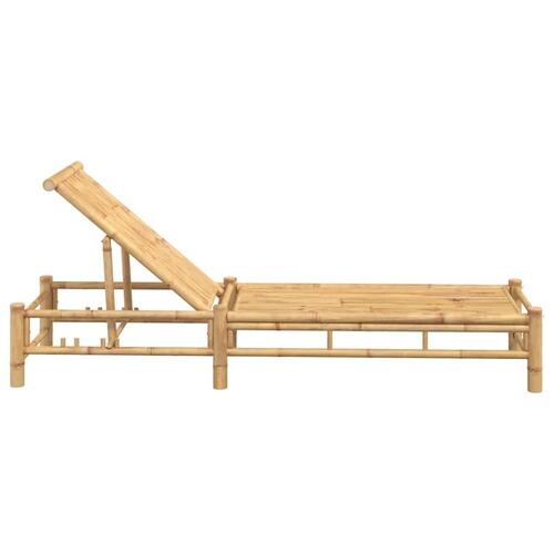 Liggestol 55x199x30 cm bambus