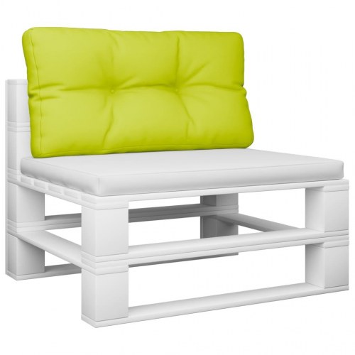 Pallehynde 80 × 40 × 12 cm - stof, lysegrøn