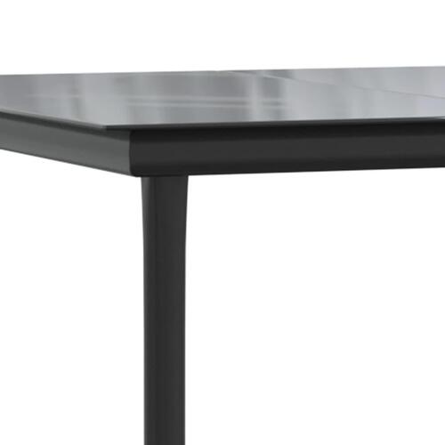 Spisebordssæt til haven 5 dele med hynder polyrattan beige