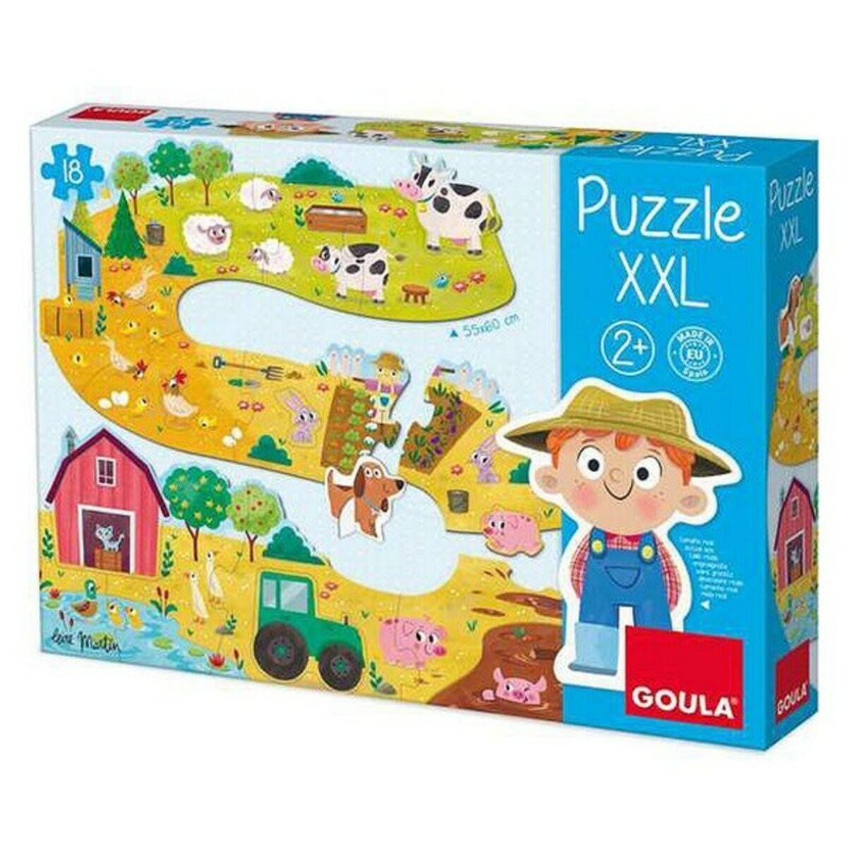 Puslespil Baby Gård XXL Goula 53176 (17 stk)