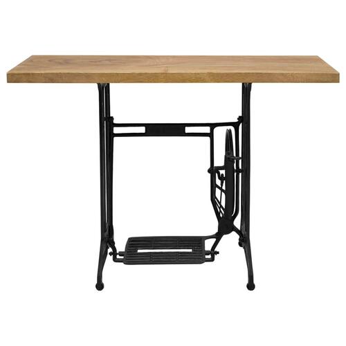 Konsolbord med symaskinebase 110 x 40 x 75 cm