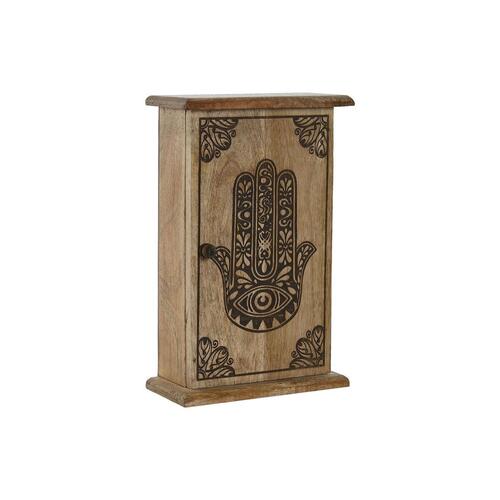 Nøgleskab Home ESPRIT Natur 18 x 7,5 x 28 cm