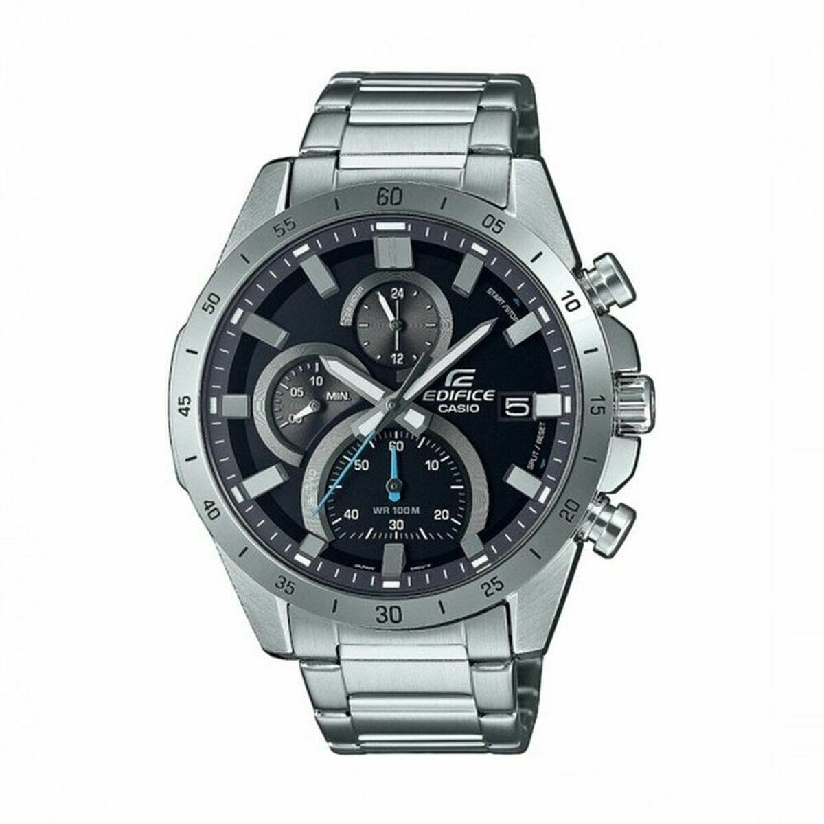 Herreur Casio Efr 571d 1avuef Sort Sølvfarvet
