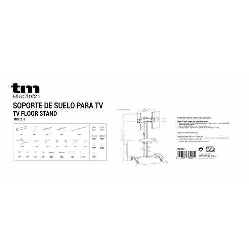 TV-stativ med hjul TM Electron 34"-55" 35 kg