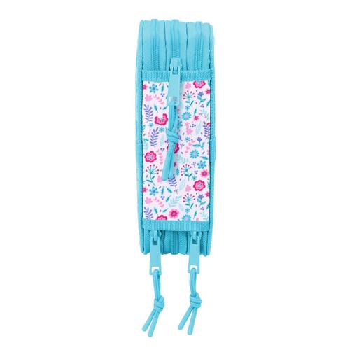 BlackFit8 penalhus med 3 rum - Cool, multifarvet, 37 dele (12,5 × 19,5 × 5,5 cm)