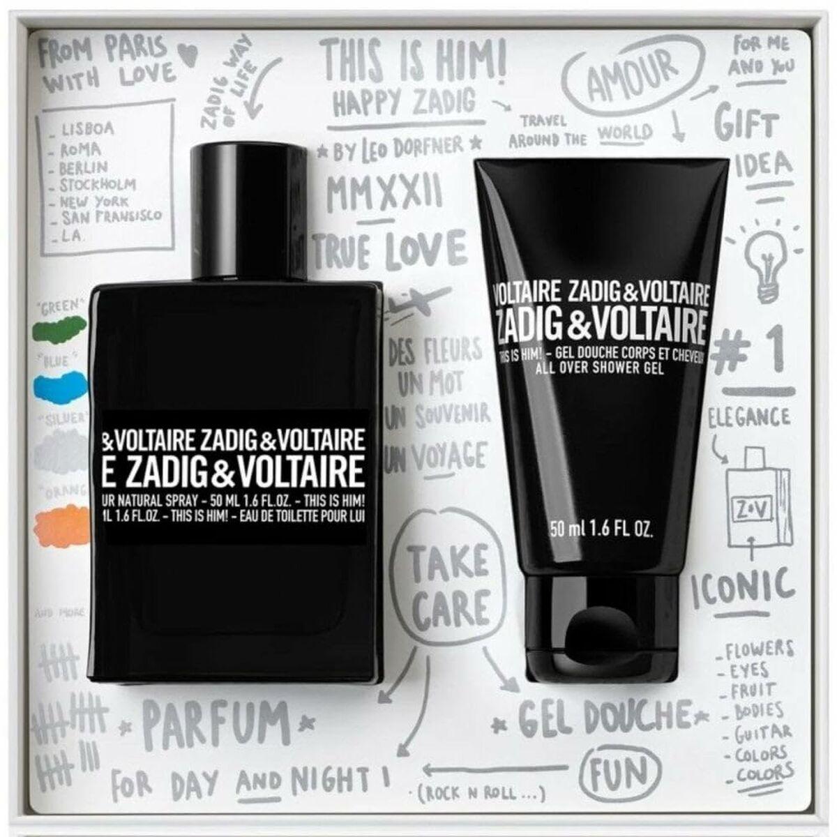 Parfume sæt til mænd Zadig & Voltaire This is Him 2 Dele