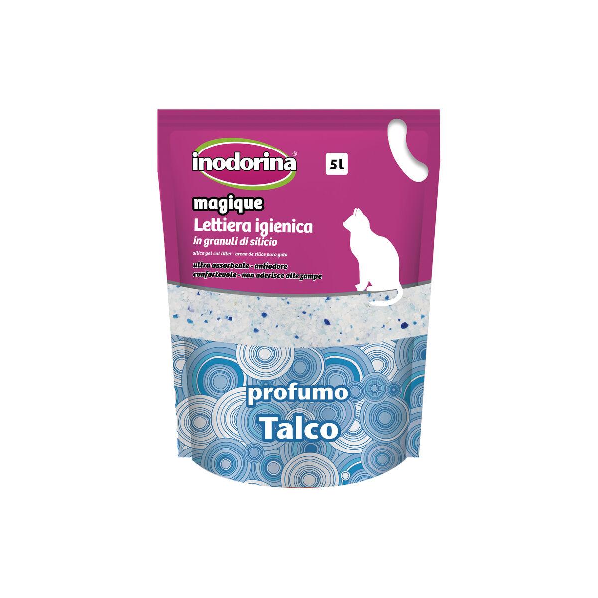 Kattegrus silica - Inodorina Magique Talco, 5 l
