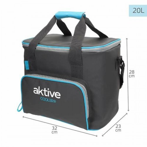 Køletaske Aktive 20 L - transportabel termotaske i sort