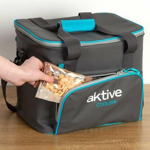 Køletaske Aktive 20 L - transportabel termotaske i sort