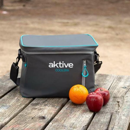 Aktive transportabel køletaske 18 L - 34 × 21 × 26 cm (sort)