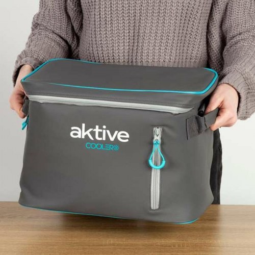 Aktive transportabel køletaske 18 L - 34 × 21 × 26 cm (sort)
