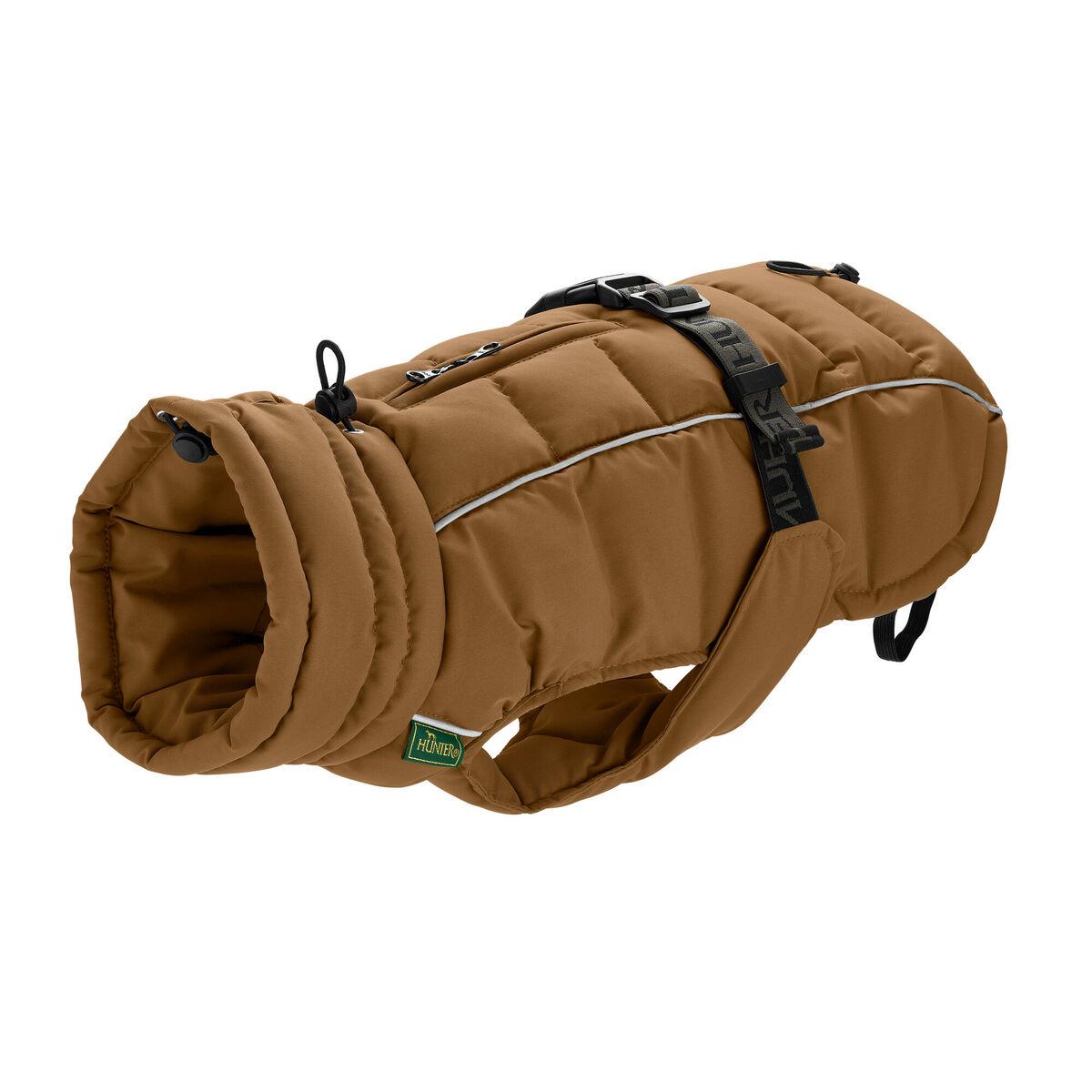 Hunter PAXSON hundejakke - brun polyester med polstring