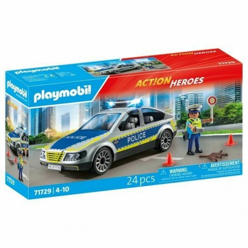 Playmobil Action - Politibil med lys og lyd (playset)