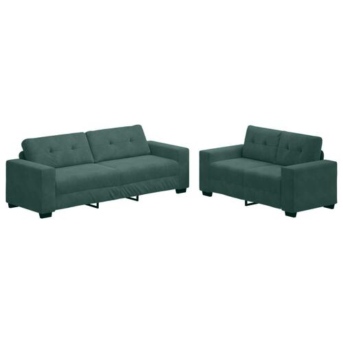 Sæt af 2 Taupe Stof Medium Justerbare Armlæn Sofa