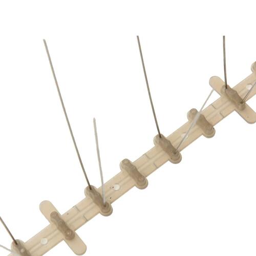 Fuglepigge 2 rækker 20 stk. 10 m plastik