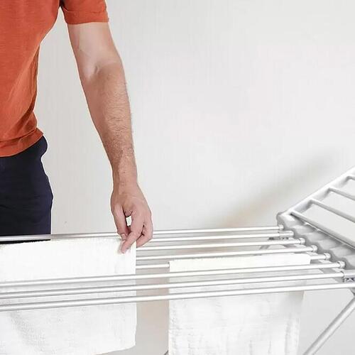 Sammenklappeligt elektrisk tørrestativ Fulmo 94 x 54 x 70 cm Plastik 4 Kg (OUTLET A)